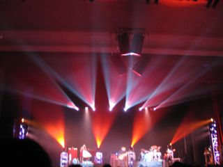 Shadows of Concert Lighting