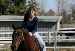 Gina-riding-Riff