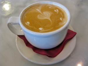 Cup of latte love