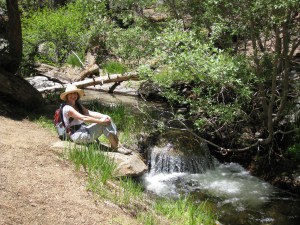 sitting-by-willow-creek-idyllwild-california