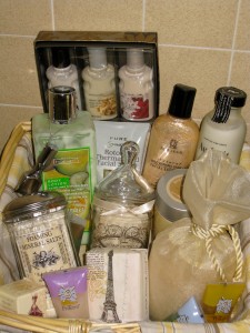 A plethora of pampering products