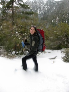 Dropping your camera in the snow makes for a nice dreamy effect ;)