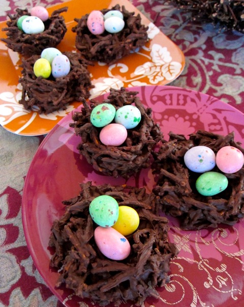 Post image for You Can DO It! Festive Chocolate Easter Nests
