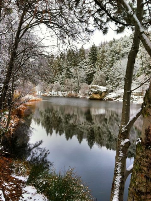 Post image for #FriFotos Festive Fresh Snowfall Over Lake Fulmore